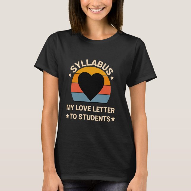 LEHRPLAN PROFESSOR LEHRER  1 T-Shirt (Vorderseite)