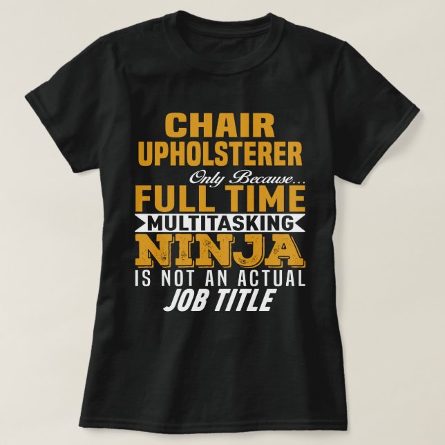 Lehrstuhl T-Shirt (Design vorne)