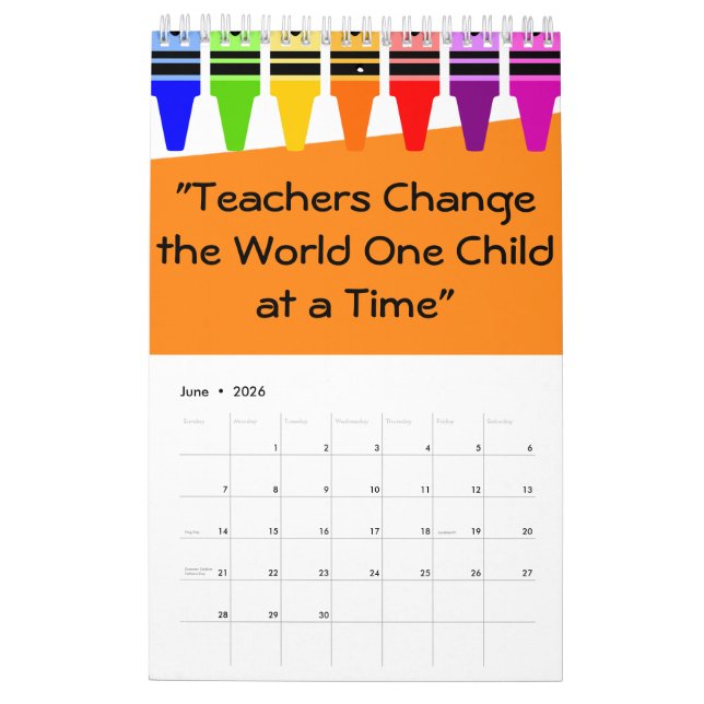 Lehrzeitplan Kalender (Jun 2026)