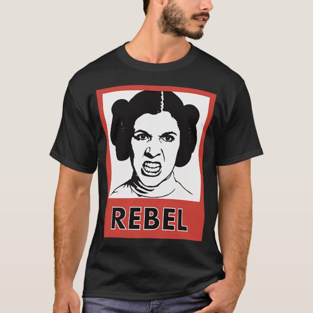 Leia Rebellin T-Shirt (Vorderseite)