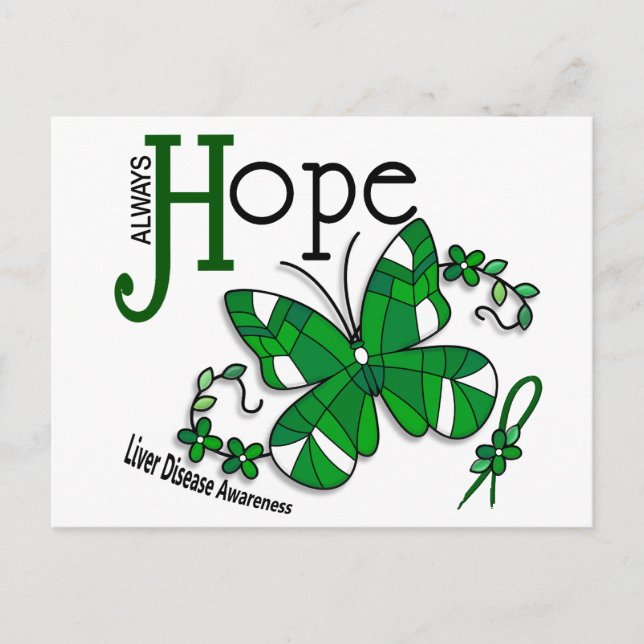 Leibeserkrankung aus verkettetem Glas Postkarte (Vorderseite)