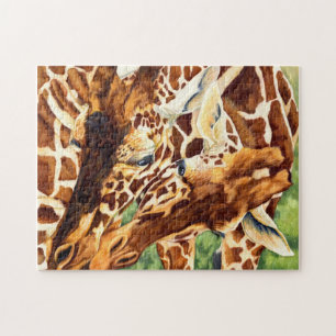 Leibliches Wohl - Giraffe Puzzle
