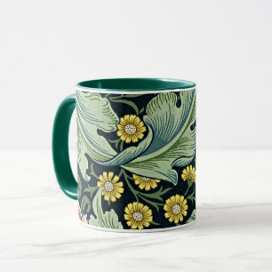 Leicester, beliebtes Muster von William Morris Tasse