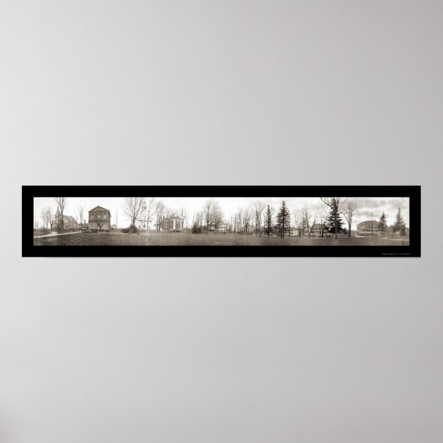 Leicester Center MA Foto 1910 Poster (Vorne)