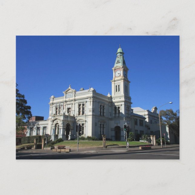 Leichardt Town Hall Postcard Postkarte (Vorderseite)