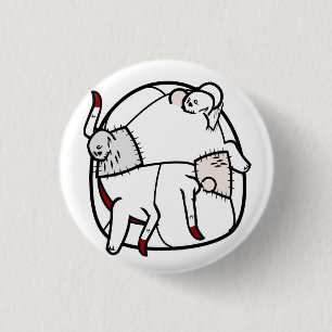 Leichen-Handwerks-Ungetüm-Knopf Button