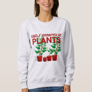 LEICHT ABGEBAUT DURCH PFLANZE Unisex Sweatshirt