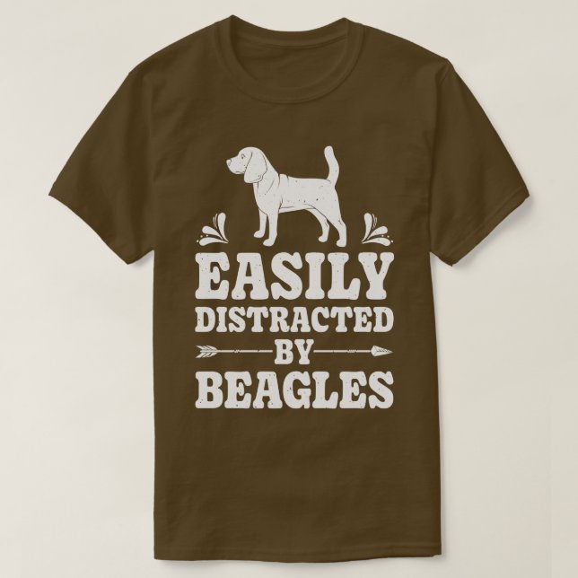 Leicht abgelenkt 1 T-Shirt (Design vorne)