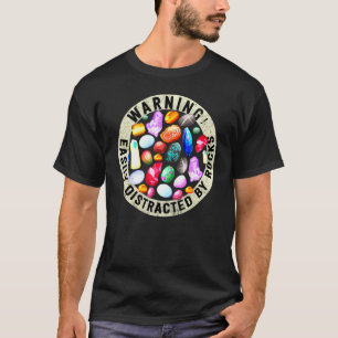 Leicht abgelenkt durch Felsen Geologie T-Shirt