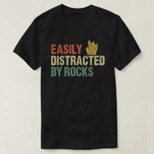 Leicht abgelenkt durch Felsen Geologie T-Shirt