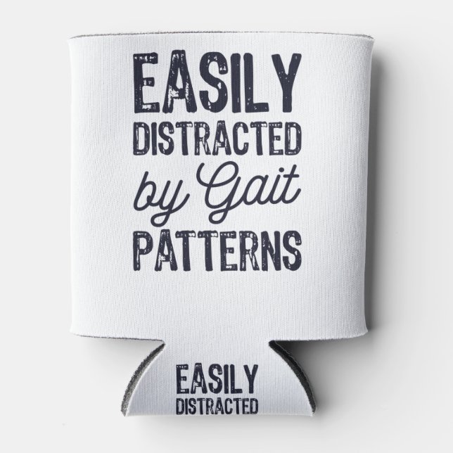 Leicht abgelenkt durch Gangmuster Dosenkühler (Vorderseite)