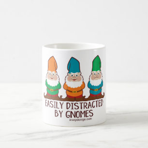 Leicht abgelenkt durch Gnomes Kaffeetasse