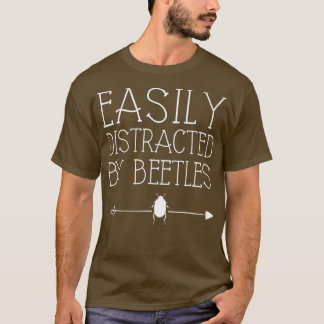 Leicht abgelenkt durch Käfer Geschenk für Mädchen T-Shirt