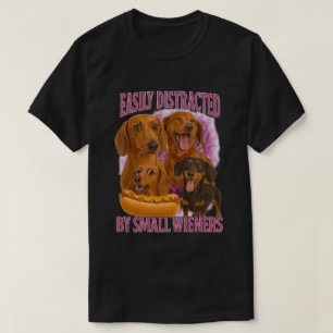 Leicht abgelenkt durch kleine Dackeln Dackel T-Shirt