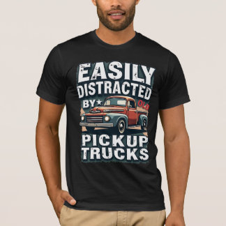 Leicht abgelenkt von alten Lieferwagen-LKW - Gritt T-Shirt