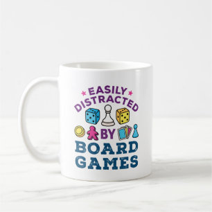 Leicht abgelenkt von Brettspielen Lover Kaffeetasse