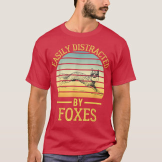 Leicht abgelenkt von FoesFunny Retro Vintag für 10 T-Shirt