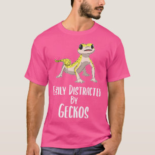 Leicht abgelenkt von Geckos Leopard Gecko Lover T-Shirt