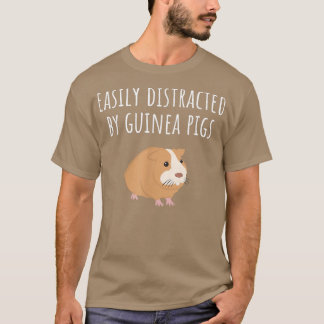 Leicht abgelenkt von Guinea Schwein Männer Guinea T-Shirt