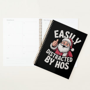 Leicht abgelenkt von Hos Funny Christmas Party Planer