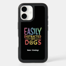 Leicht abgelenkt von Hunden Funny Graphic Design