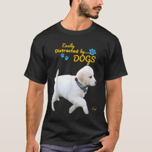 Leicht abgelenkt von Hunden Spaß fröhlich - Männer T-Shirt