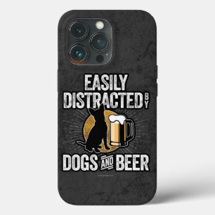 Leicht abgelenkt von Hunden und Bierkaffee iPhon Case-Mate iPhone Hülle
