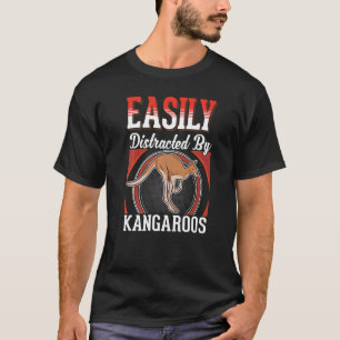 Leicht abgelenkt von Kangaroos Premium T-Shirt