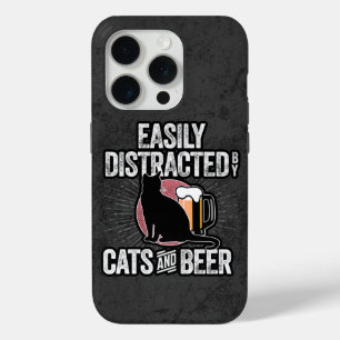 Leicht abgelenkt von Katzen und Bierkäse iPhon Case-Mate iPhone Hülle