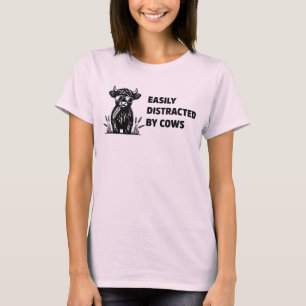 Leicht abgelenkt von Kuhzüchtern T-Shirt