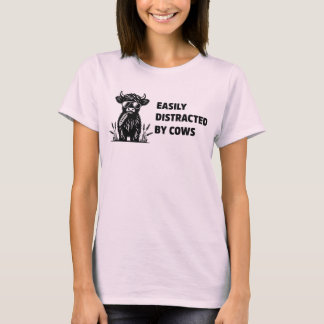 Leicht abgelenkt von Kuhzüchtern T-Shirt