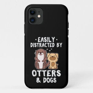 Leicht abgelenkt von Otters und Hunden lustig Nied Case-Mate iPhone Hülle
