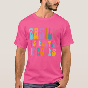 Leicht abgelenkt von Rocks Geology Student Lehrer T-Shirt