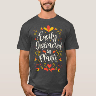 Leicht abgelenkte Pflanze Botanik Lehrer Planen T-Shirt