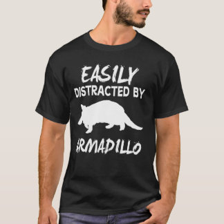 Leicht abgelenkter Armadillo T - Shirt Funny Anima