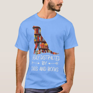 leicht ablenkbar durch Hunde und Bücher Trimix T-Shirt