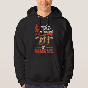 leicht ablenkbar durch Meerkatze Hoodie
