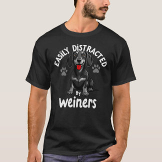 leicht ablenkbar durch Wanderer T-Shirt