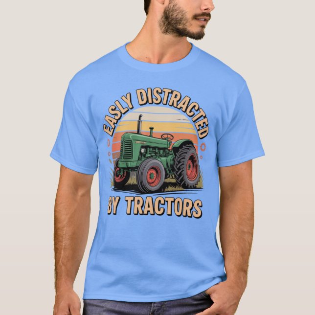 leicht ablenkbar - Stil T-Shirt (Vorderseite)