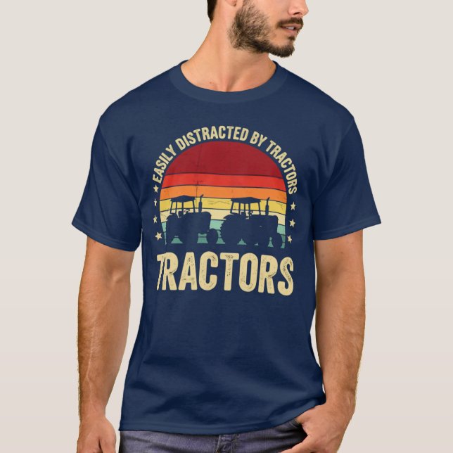 Leicht ablenkbar - vintage T-Shirt (Vorderseite)