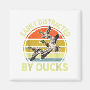 Leicht Ablenkbare Entenjagd-Geschenk Vater Jäger S Magnet