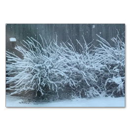 Leicht, Adverb, auf Schnee thematisiert lesen Tasc Tischnummer