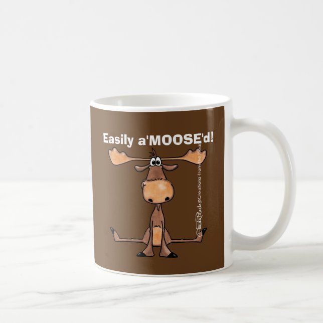 Leicht A'Moose"d Kaffeetasse (Rechts)