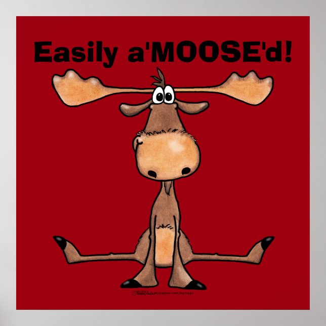 Leicht A'Moose"d Poster (Vorne)
