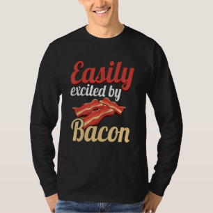 Leicht begeistert von Bacon-Enthusiasten Schweineg T-Shirt