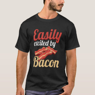 Leicht begeistert von Bacon-Enthusiasten Schweineg T-Shirt