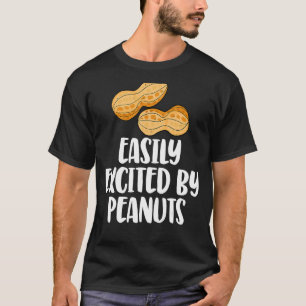 Leicht begeistert von den Erdnüssen die leckere Ge T-Shirt