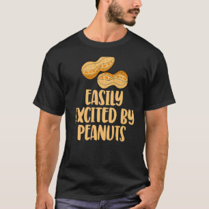 Leicht begeistert von den Erdnüssen die leckere Ge T-Shirt