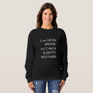 Leicht falsch Basic Sweatshirt
