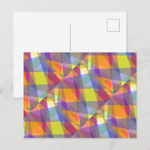 Leicht Geometrisch - Postkarte
